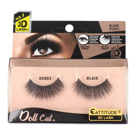 Ebin New York Pestañas Postizas 3D Doll Cat Lash Blair Wild Cat Chloe