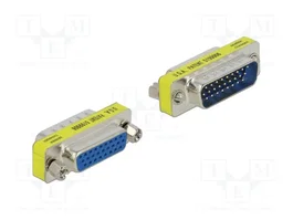 DeLOCK Adaptador D-Sub 26 pines macho a hembra Port Saver 65111