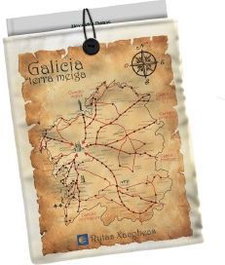 CAMPO DAS REDES Funda acolchada para libros rutas xacobeas 21x28cm