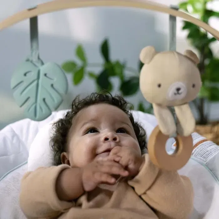 Ingenuity Hamaca Nate the Pooh con arco de juego de madera ING0074451131040