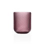 Versa Vaso de Cristal Rosa 260ml 7 x 9 cm (6 Unidades)