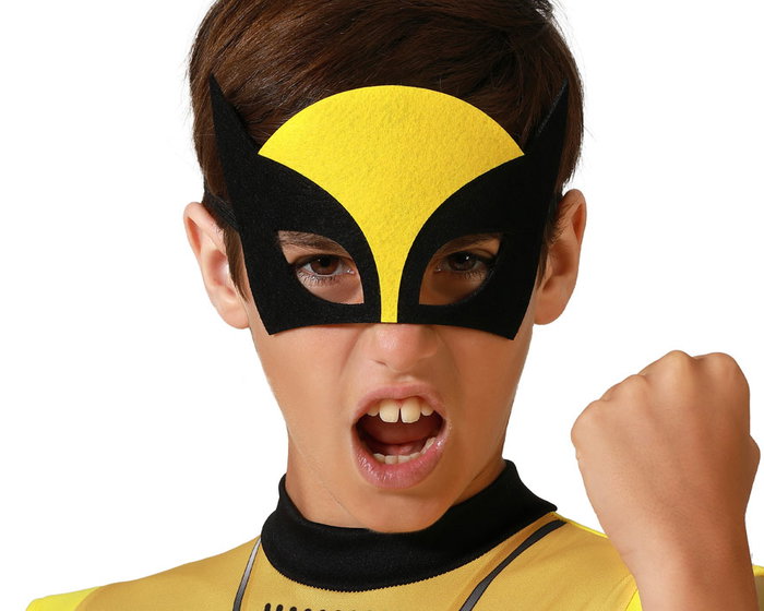 Antifaz Amarillo y Negro con Puntas para Superhéroe Feroz Carnaval Fiestas Temáticas Antifaz Amarillo y Negro con Puntas para Superhéroe Feroz Carnaval Fiestas Temáticas