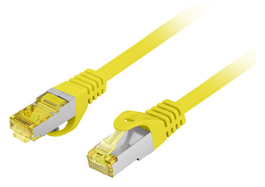 Lanberg Cable de Red Cat6a S/FTP PCF6A-10CU Amarillo 2m