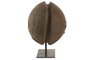 DKD Home Decor Escultura Item Home Natural Madera y Hierro 25 x 50 x 42 cm Hecho a mano