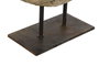 DKD Home Decor Escultura Item Home Natural Madera y Hierro 25 x 50 x 42 cm Hecho a mano