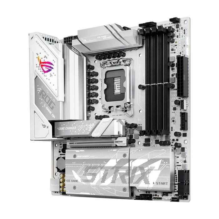 ASUS ROG STRIX B860-G GAMING WIFI LGA 1851 micro ATX Blanco ASUS ROG STRIX B860-G GAMING WIFI LGA 1851 micro ATX Blanco