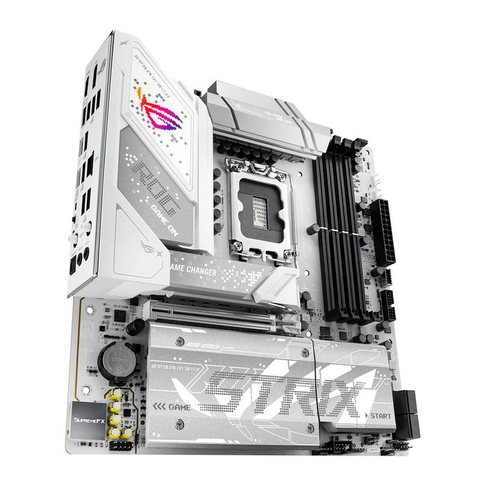 ASUS ROG STRIX B860-G GAMING WIFI LGA 1851 micro ATX Blanco ASUS ROG STRIX B860-G GAMING WIFI LGA 1851 micro ATX Blanco