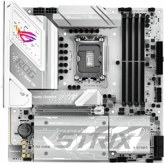 ASUS ROG STRIX B860-G GAMING WIFI LGA 1851 micro ATX Blanco ASUS ROG STRIX B860-G GAMING WIFI LGA 1851 micro ATX Blanco