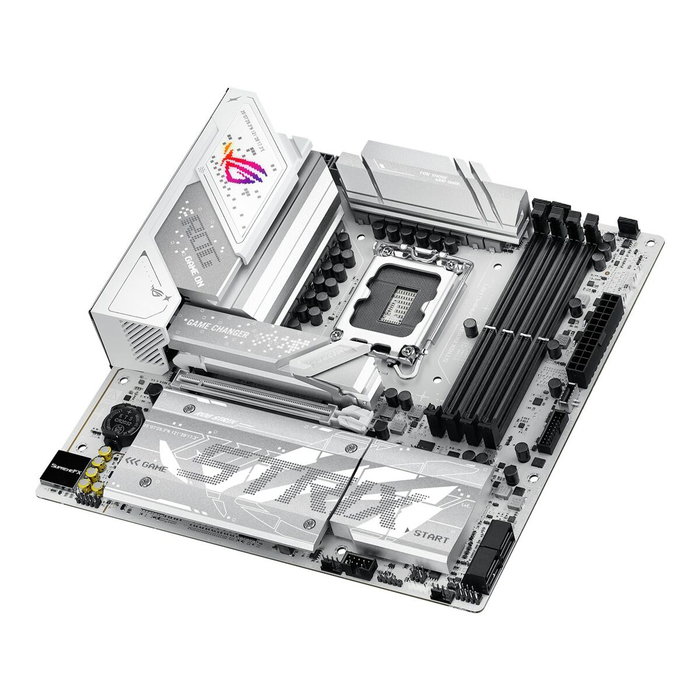 ASUS ROG STRIX B860-G GAMING WIFI LGA 1851 micro ATX Blanco ASUS ROG STRIX B860-G GAMING WIFI LGA 1851 micro ATX Blanco
