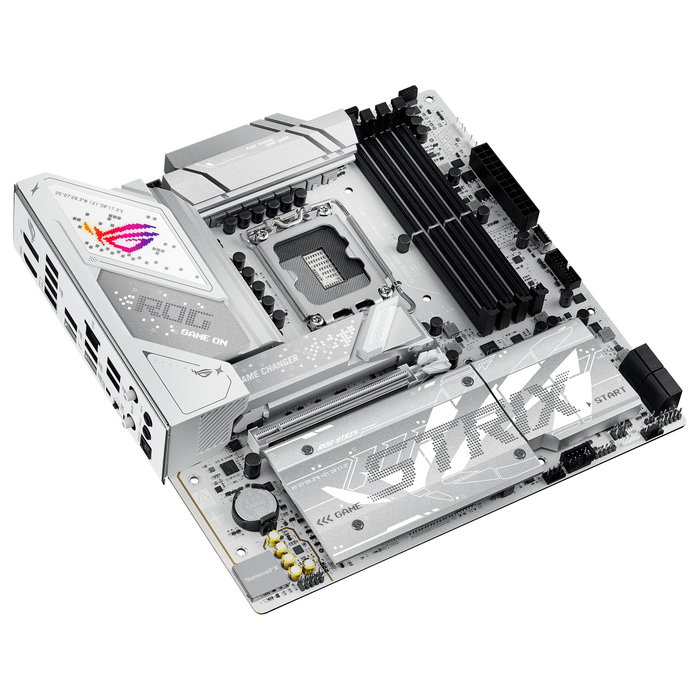 ASUS ROG STRIX B860-G GAMING WIFI LGA 1851 micro ATX Blanco ASUS ROG STRIX B860-G GAMING WIFI LGA 1851 micro ATX Blanco