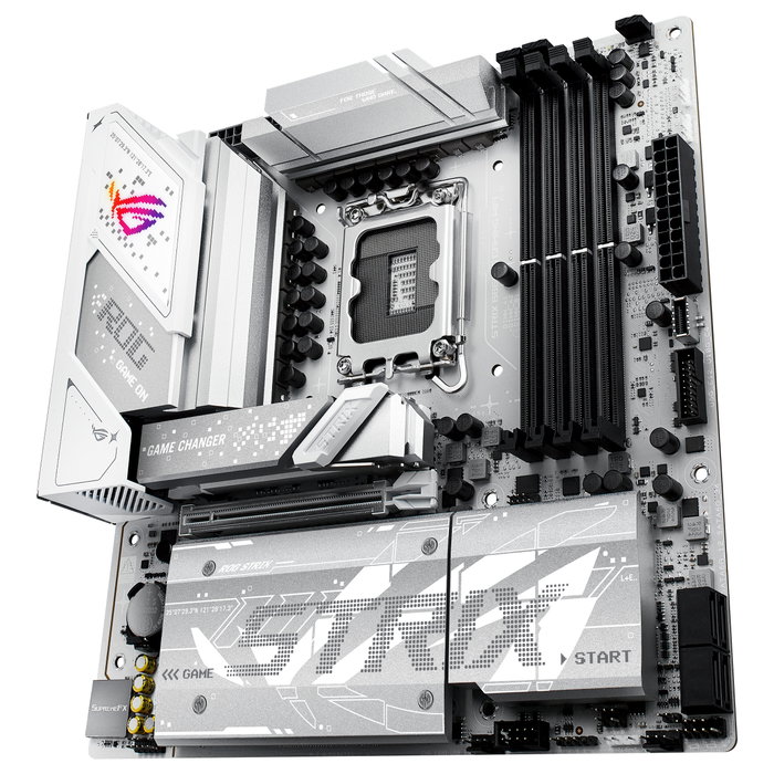 ASUS ROG STRIX B860-G GAMING WIFI LGA 1851 micro ATX Blanco ASUS ROG STRIX B860-G GAMING WIFI LGA 1851 micro ATX Blanco
