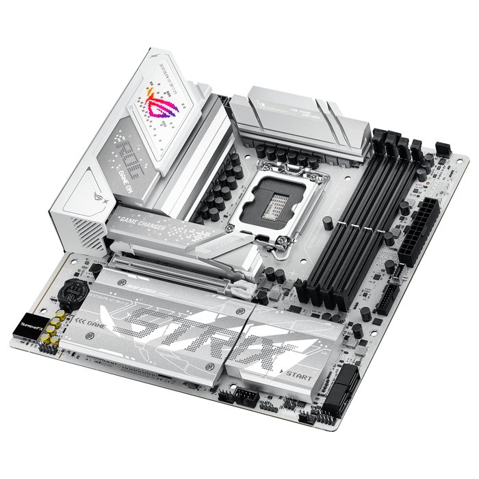 ASUS ROG STRIX B860-G GAMING WIFI LGA 1851 micro ATX Blanco ASUS ROG STRIX B860-G GAMING WIFI LGA 1851 micro ATX Blanco