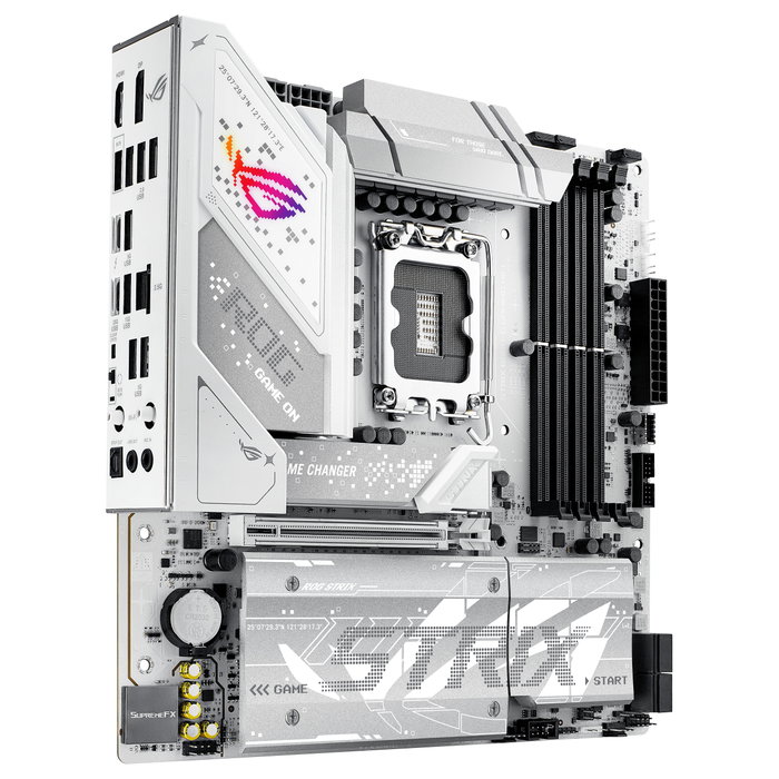 ASUS ROG STRIX B860-G GAMING WIFI LGA 1851 micro ATX Blanco ASUS ROG STRIX B860-G GAMING WIFI LGA 1851 micro ATX Blanco