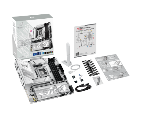 ASUS ROG STRIX B860-G GAMING WIFI LGA 1851 micro ATX Blanco ASUS ROG STRIX B860-G GAMING WIFI LGA 1851 micro ATX Blanco