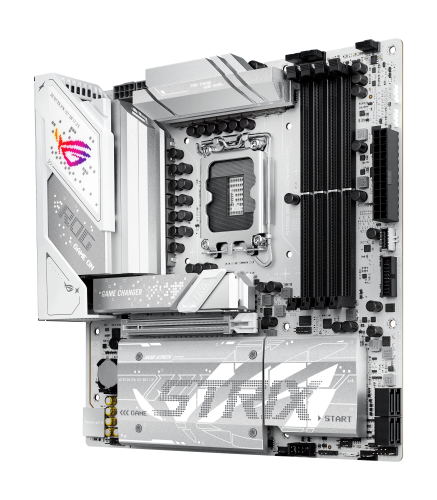 ASUS ROG STRIX B860-G GAMING WIFI LGA 1851 micro ATX Blanco ASUS ROG STRIX B860-G GAMING WIFI LGA 1851 micro ATX Blanco