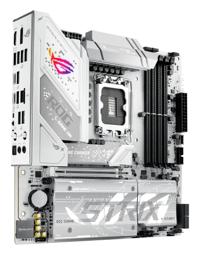 ASUS ROG STRIX B860-G GAMING WIFI LGA 1851 micro ATX Blanco ASUS ROG STRIX B860-G GAMING WIFI LGA 1851 micro ATX Blanco