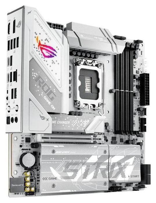 ASUS ROG STRIX B860-G GAMING WIFI LGA 1851 micro ATX Blanco ASUS ROG STRIX B860-G GAMING WIFI LGA 1851 micro ATX Blanco