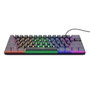 Trust GXT 867 Acira Teclado Gaming Mecánico 60% Negro