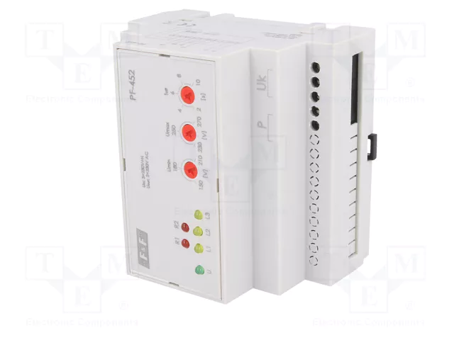 F&F PF-452 Relé de monitorización de tensión 16A