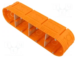 SIMET MULTIWALL Caja de Instalación Naranja con Separadores