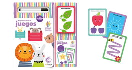 SALDAÑA Aprender Jugando Libro Cartón + Bits Juegos