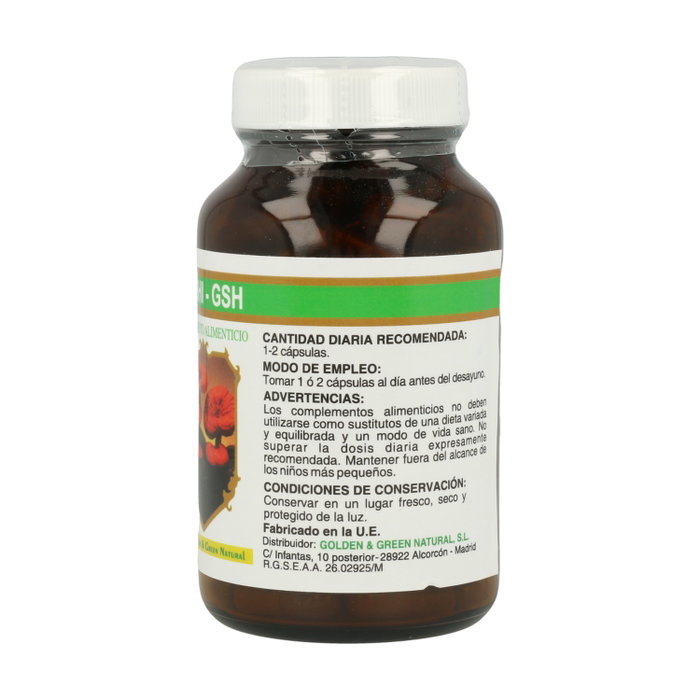 Golden Green Reishi GSH 120 cápsulas