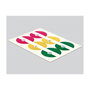 DeLOCK Set de 4 clips marcadores de cables 18292 multicolor