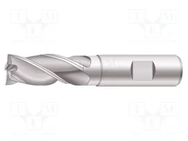 RECA Fresa de corte rápido de cuatro filos, Ø 5mm, espiga 6mm