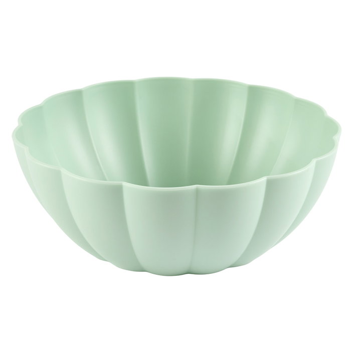 Home Deco Factory Ensaladera Paradis Exotique Plástico PP 24 cm, Apta Lavavajillas, Colores Surtidos