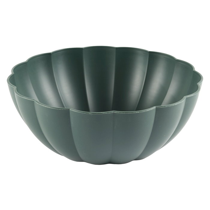 Home Deco Factory Ensaladera Paradis Exotique Plástico PP 24 cm, Apta Lavavajillas, Colores Surtidos