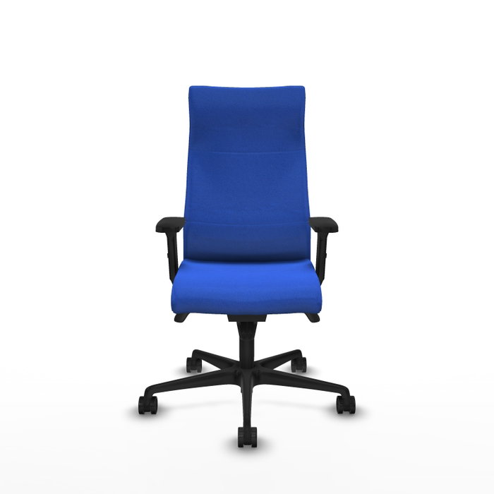 PIQUERAS Y CRESPO Sillón Albacete Azul con Mecanismo Sincro y Brazos 2D PIQUERAS Y CRESPO Sillón Albacete Azul con Mecanismo Sincro y Brazos 2D