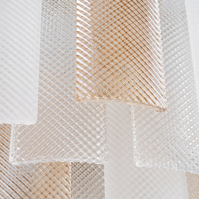 Lámpara Techo Champán Cristal 64 X 64 X 53,50 cm