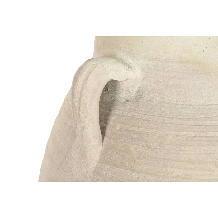 DKD Home Decor Ánfora Jerba de Terracota con 2 Asas