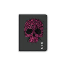 Ziron Funda Tablet Universal 7" (17.78 cm) con Diseño de Calavera - Rosa