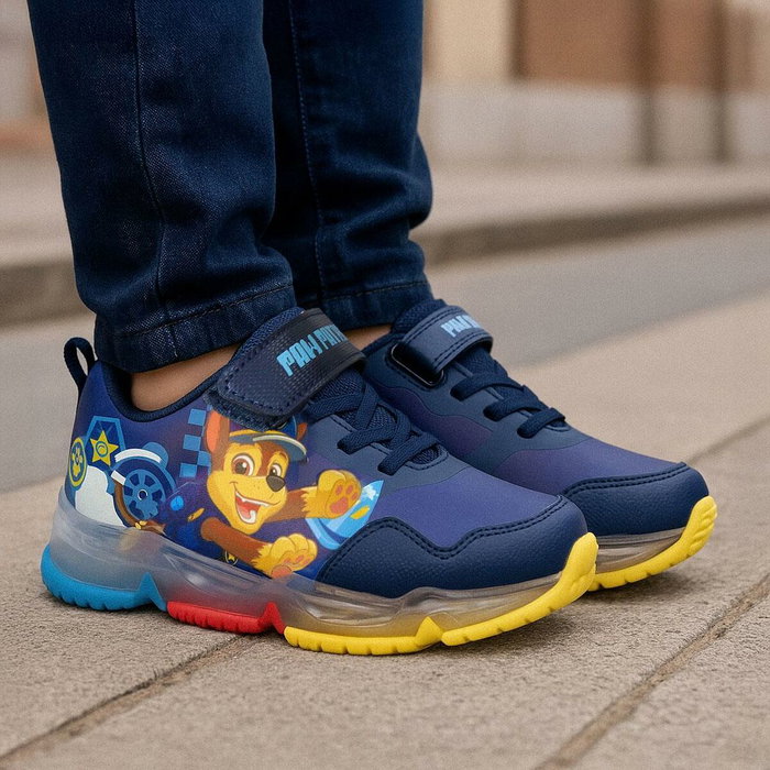 Cerdá Deportiva Paw Patrol con Luces y Suela TPR - Talla 26 - Dark Blue