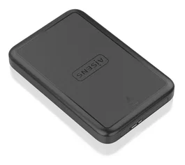 Aisens ASE-2519B Caja Externa para Disco Duro/SSD 2.5 SATA a USB 3.0/3.1 Gen 1, Negra