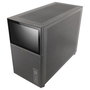 Mars Gaming MC-LCD Caja PC Gaming Micro-ATX con Pantalla IPS 8", Fuente Frontal, Panel Mesh, Soporte Refrigeración Líquida 360mm, USB-C, Color Negro