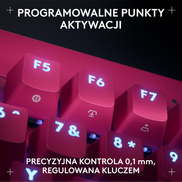 Logitech G Pro X Rapid TKL Teclado Mecánico Gaming Inalámbrico/Bluetooth RGB Switch GX Brown Táctil Magenta Logitech G Pro X Rapid TKL Teclado Mecánico Gaming Inalámbrico/Bluetooth RGB Switch GX Brown Táctil Magenta