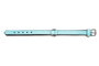 Gloria Collar Piel Acolchado para Perro 30 cm x 1.5 cm Azul Suave y Resistente