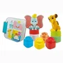 Clementoni Clem17817 Disney Classics Clemmy Box 6 cubos - Bloques de Construcción para Bebés - Hecho en Italia