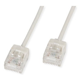 ROLINE Patchkabel UTP DataCenter Cat.6A LSOH Slim Gris 1 m