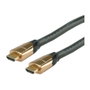 ROLINE Cable HDMI Premium Ultra HD 4K 7,5 m Negro