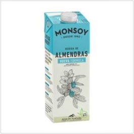 MONSOY Bebida Vegetal De Almendra 1Lt 6Uds. Bio