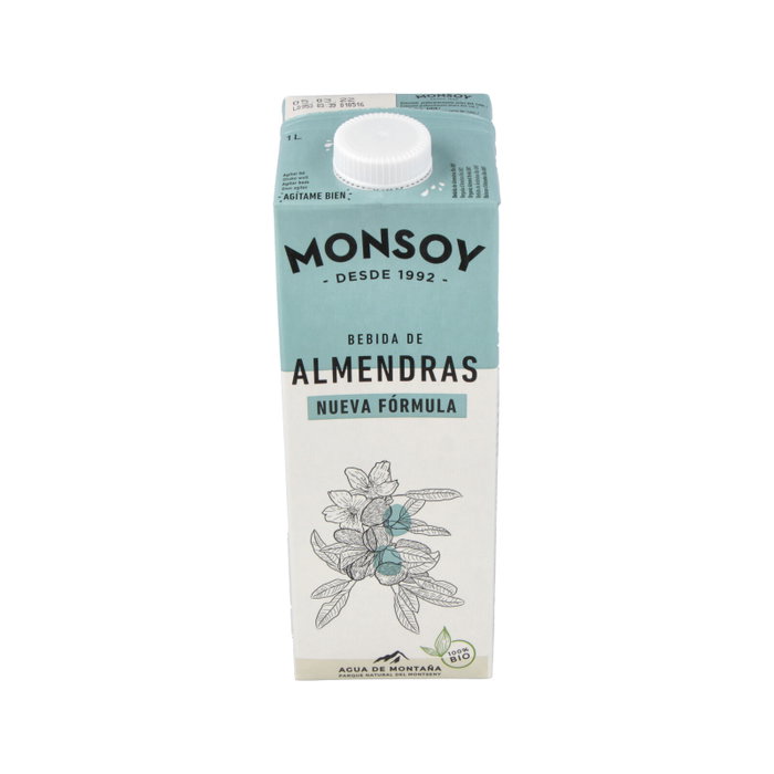 Monsoy Bebida de Almendras bio 1 L Monsoy Bebida de Almendras bio 1 L