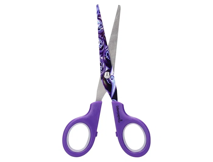 Liderpapel Tijeras X-Games 16cm Hojas Acero Inoxidable Mango Plástico Antipinchazos Uso General