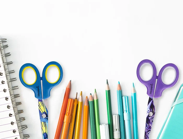 Liderpapel Tijeras X-Games 16cm Hojas Acero Inoxidable Mango Plástico Antipinchazos Uso General