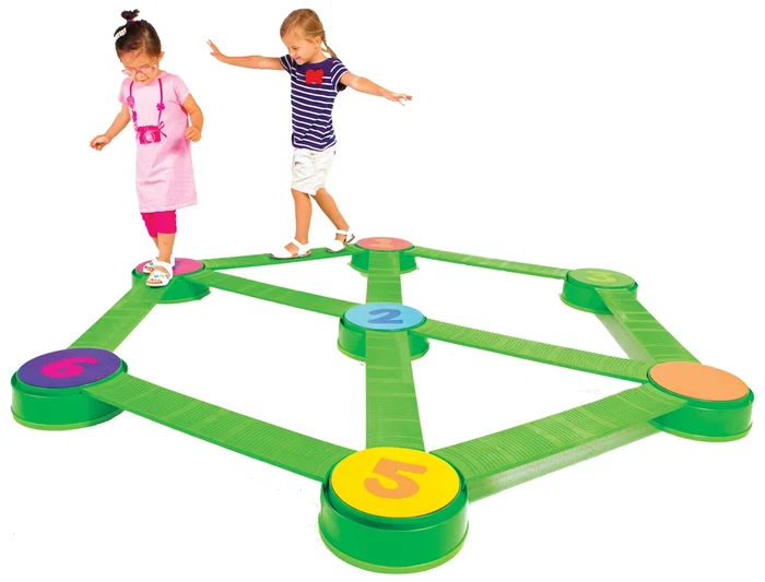 Pasillo Islas Amaya con 7 Bases y 10 Puentes de Material Antideslizante - Dimensiones: 320x730x430 mm