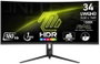 MSI MAG 342CQR E2 Monitor Gaming Curvo 34 pulg UltraWide Quad HD 180 Hz VA