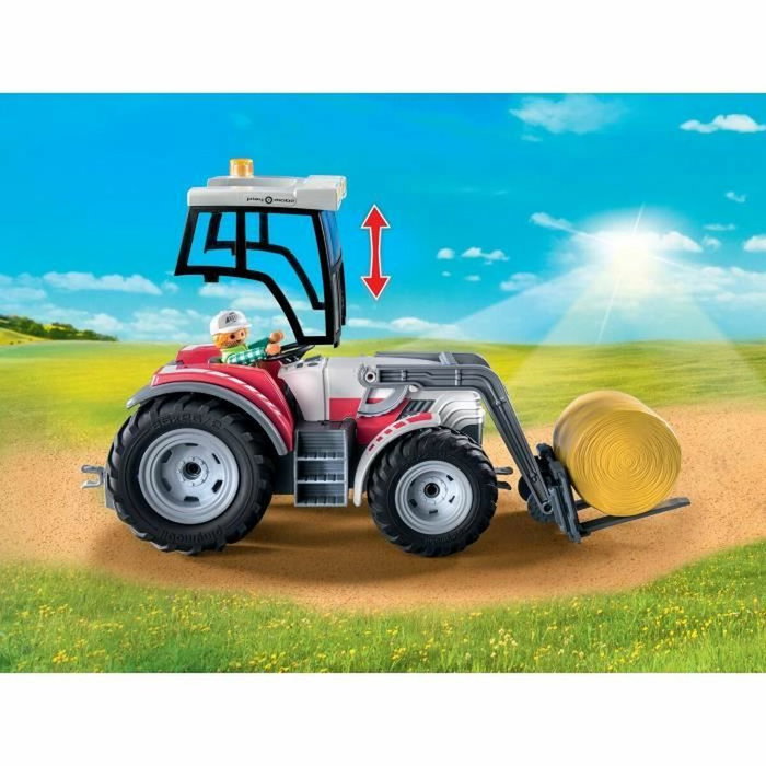 PLAYMOBIL Tractor eléctrico grande con accesorios Country 71305