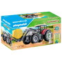 Playmobil Tractor Grande con Accesorios Country 71305 - 31 Piezas con Estación de Carga Eléctrica, Multilingüe, +4 Años